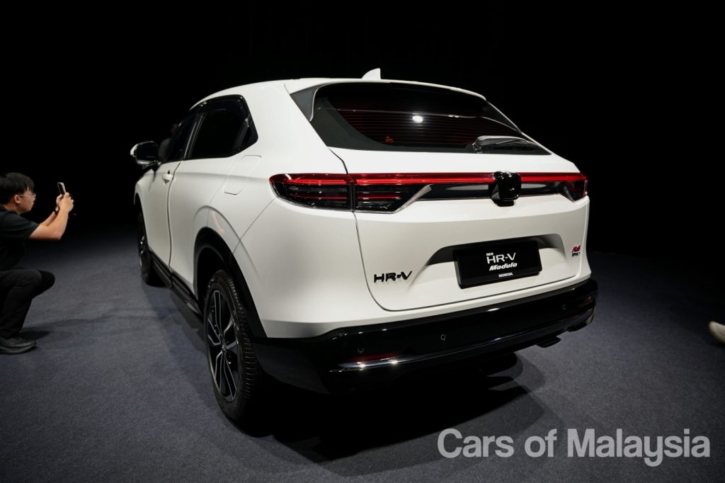 2025 Honda HR-V facelift rear 3/4